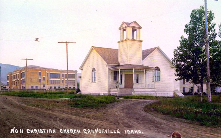 The Grangeville church building